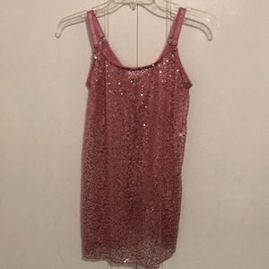 Passion Forever sequin mesh cami